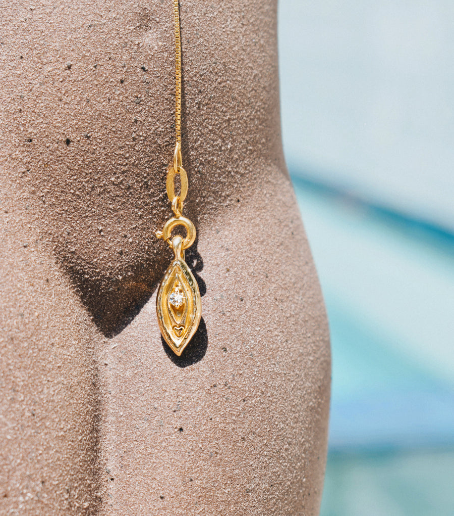 Honey Hill (Heart of Yoni Diamond Charm)