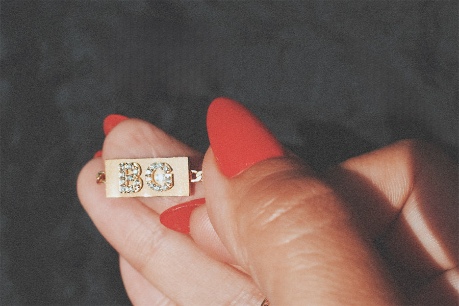 Betty Drive (The Diamond Initial Bracelet)
