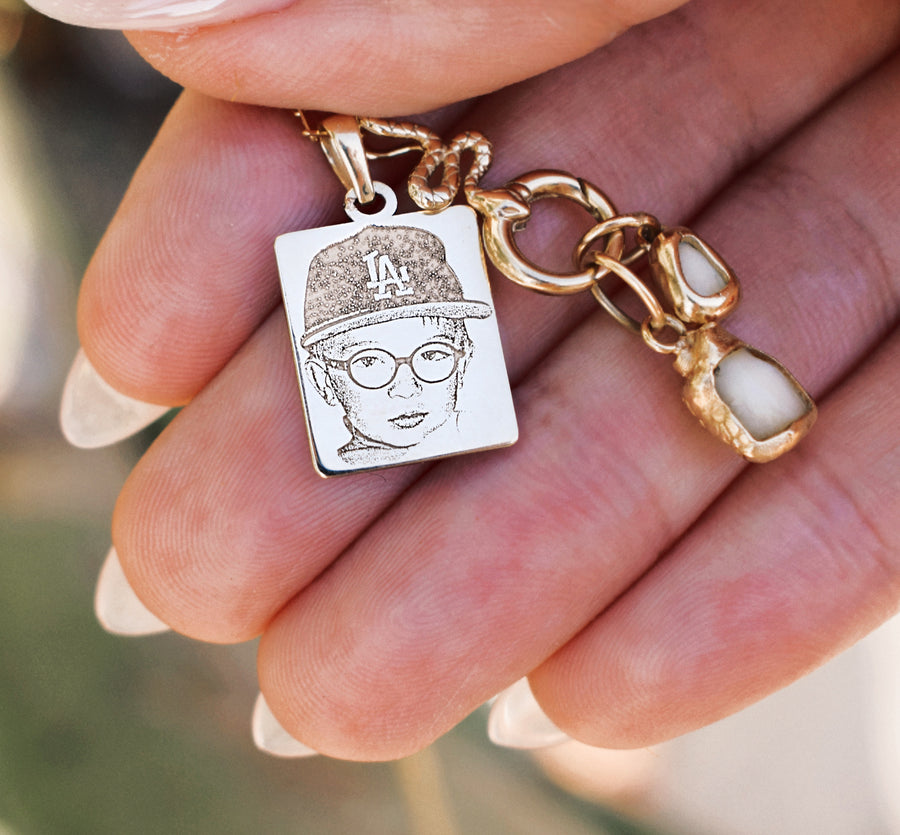 Ponderosa Drive (The Engravable Plate)