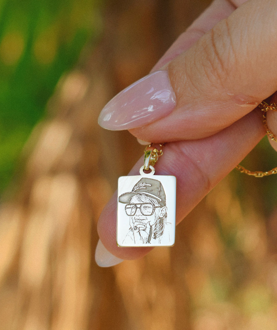 Ponderosa Drive (The Engravable Plate)