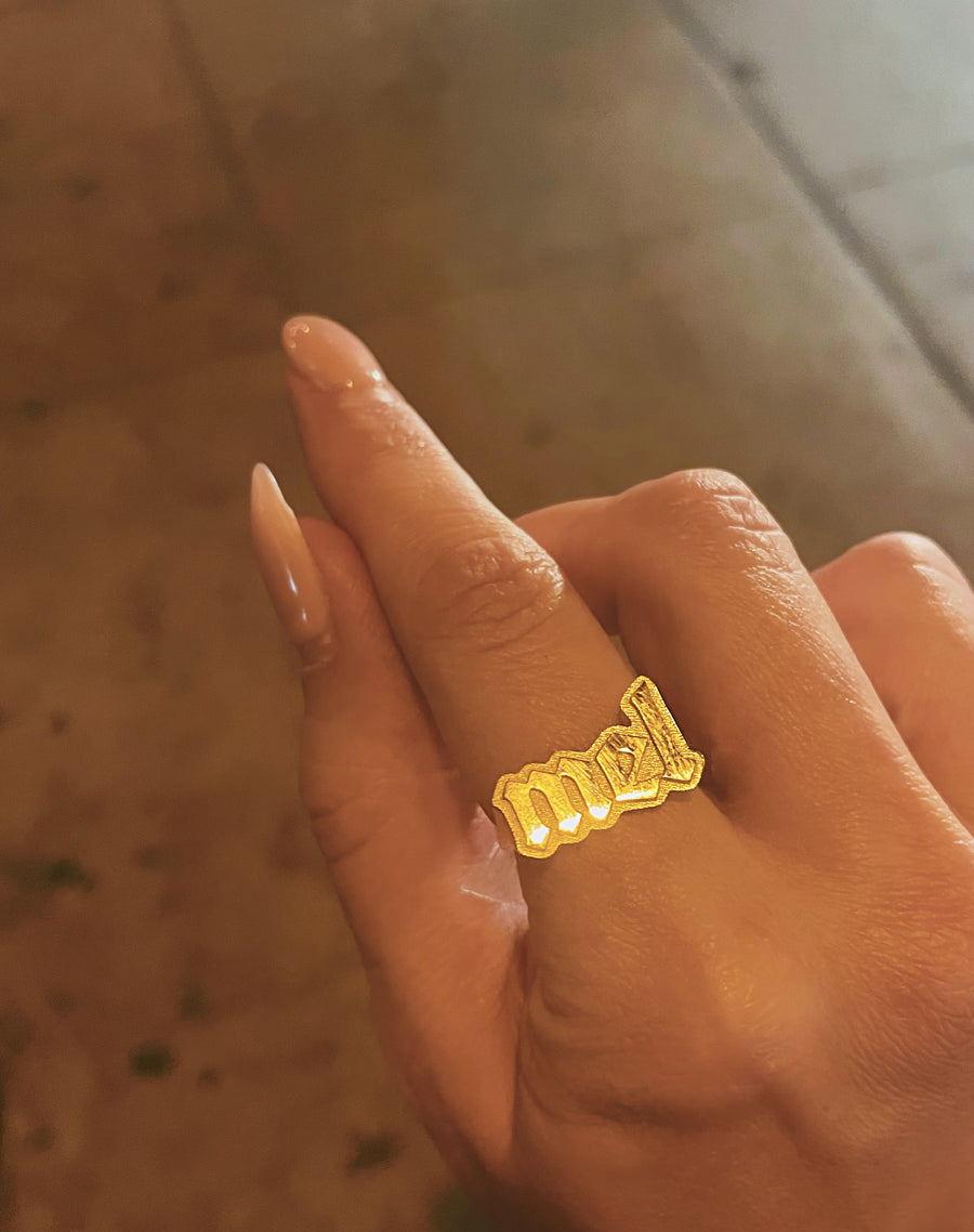 Olvera Street (The Custom Name Ring)