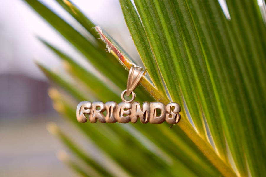 Michael Anthony 14k "Friends" Pendant