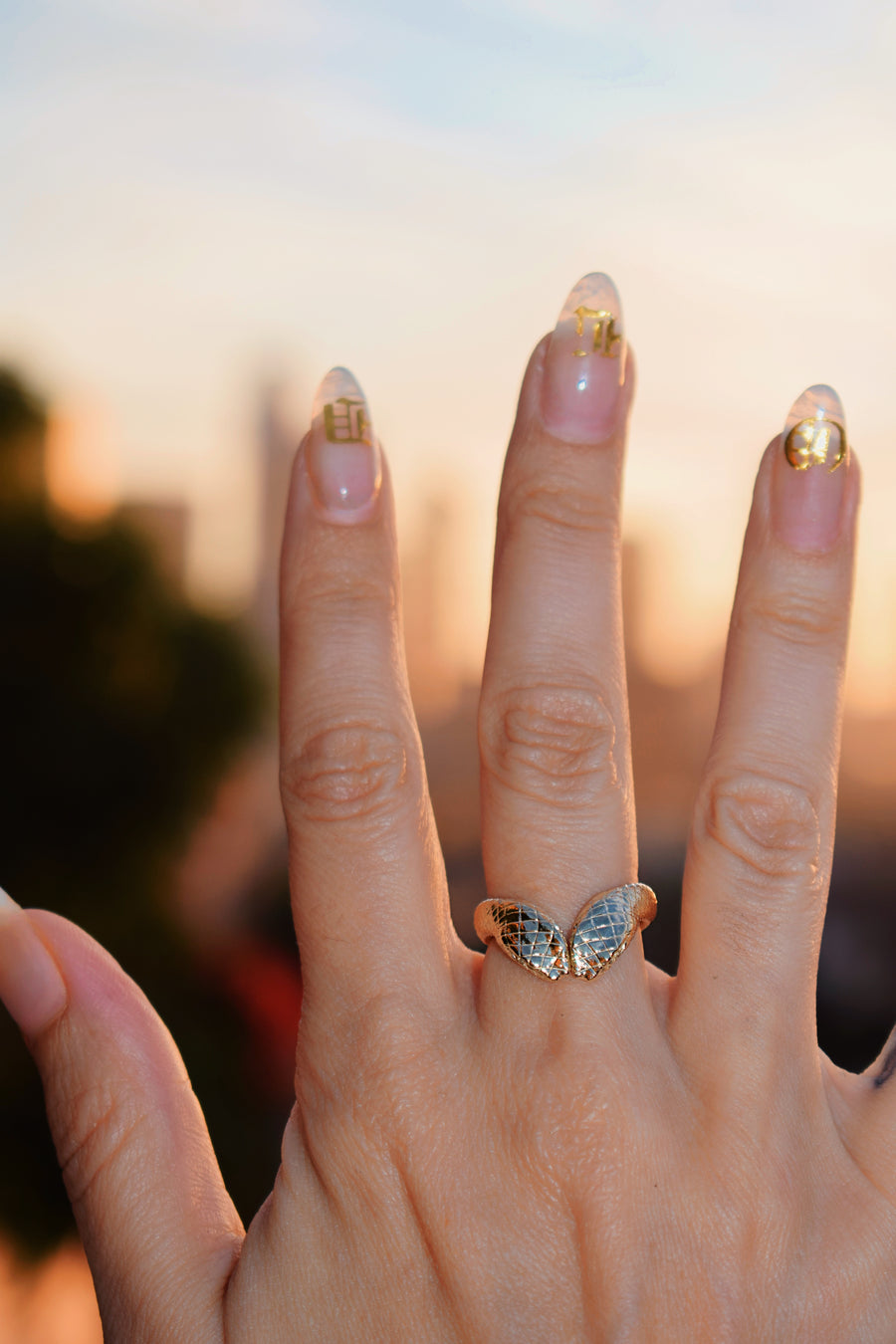 Serpentine Road (The Diamond Eyed Snake Ring)